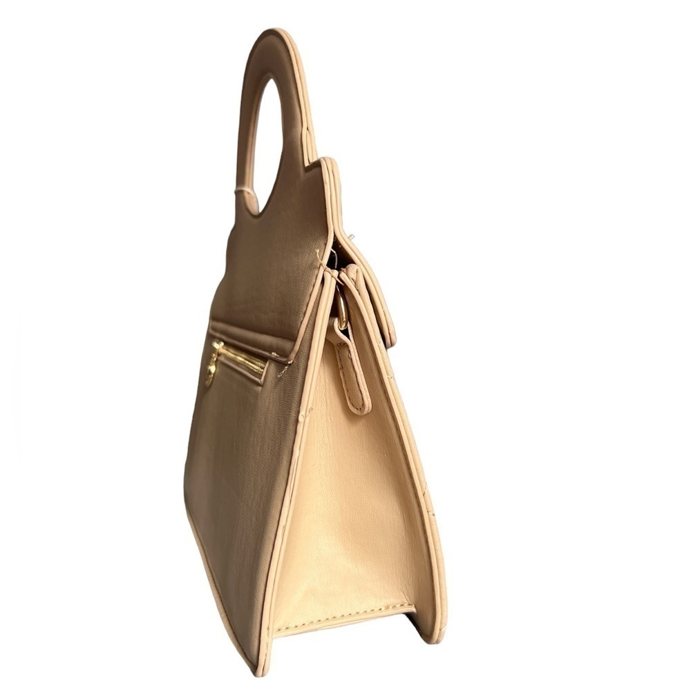 NWT Valentino Orlandi Quilted Lunchbox  Bag with Crossbody Strap - Picture 5 of 10